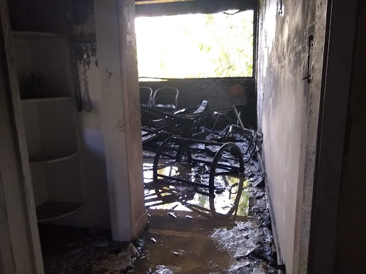 Explosão e incêndio em condomínio de Jardim Camburi. Crédito; Mônica Moreira